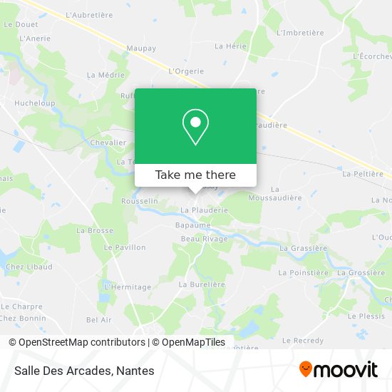 Salle Des Arcades map