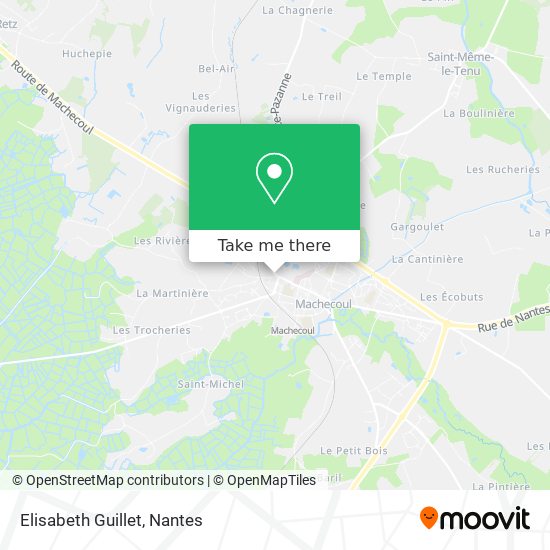 Elisabeth Guillet map
