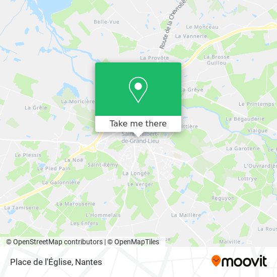 Place de l'Église map