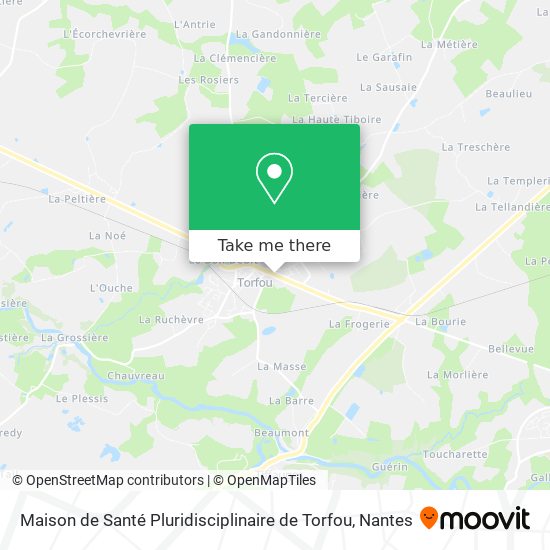 Maison de Santé Pluridisciplinaire de Torfou map