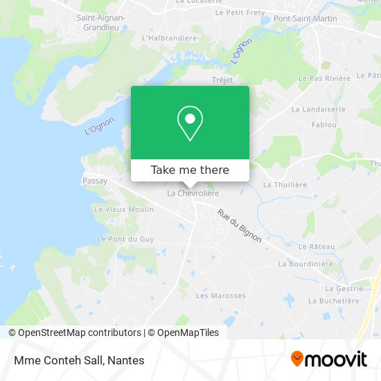 Mme Conteh Sall map