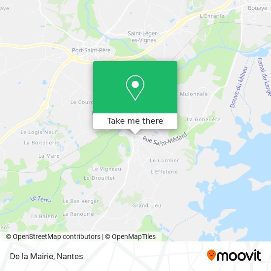 De la Mairie map