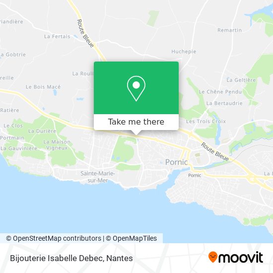 Bijouterie Isabelle Debec map