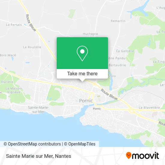 Sainte Marie sur Mer map