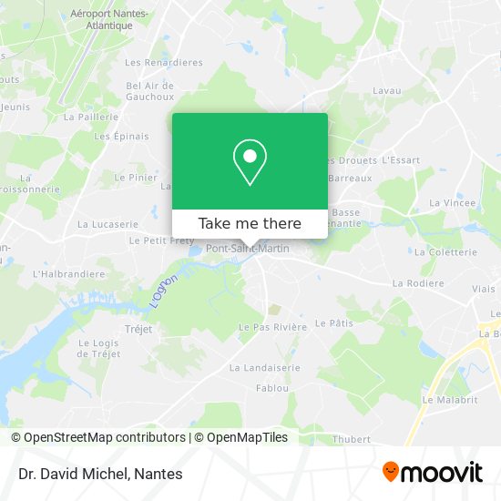 Dr. David Michel map