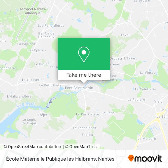 École Maternelle Publique les Halbrans map