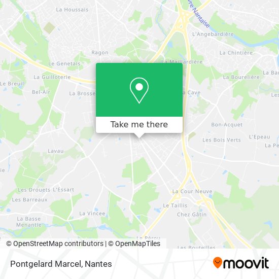 Pontgelard Marcel map