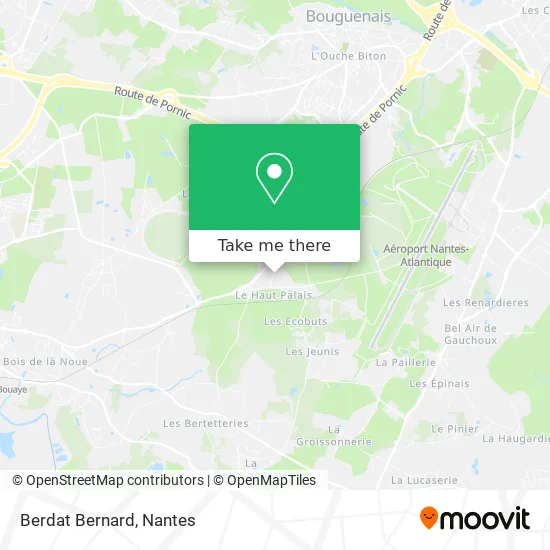 Mapa Berdat Bernard