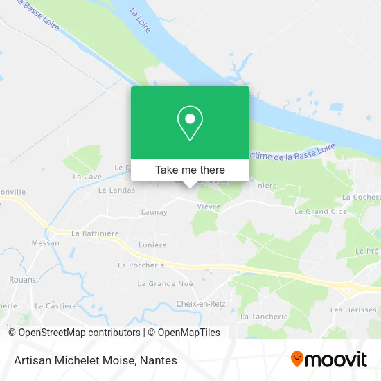 Mapa Artisan Michelet Moise