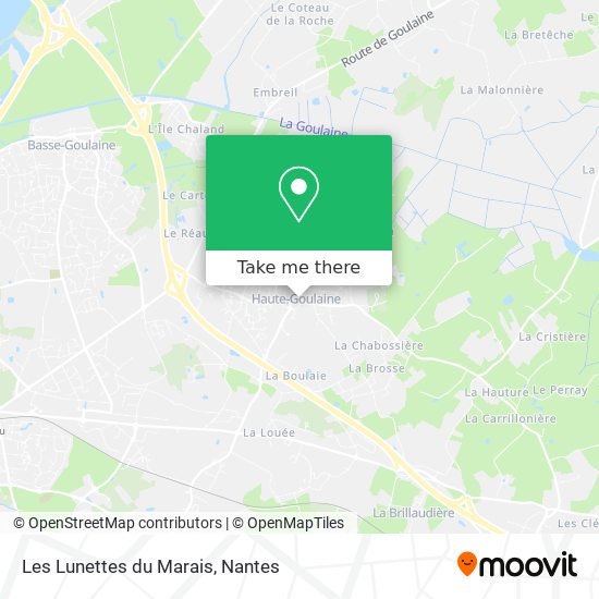 Les Lunettes du Marais map