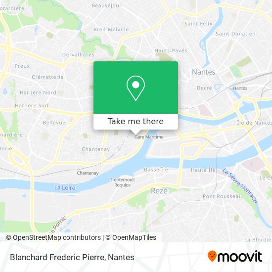 Blanchard Frederic Pierre map