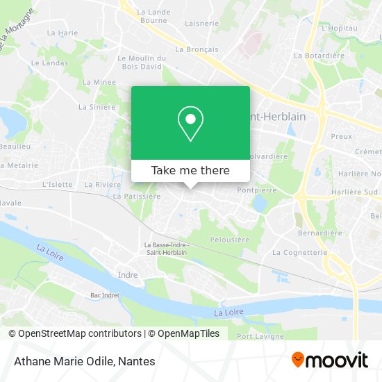 Athane Marie Odile map