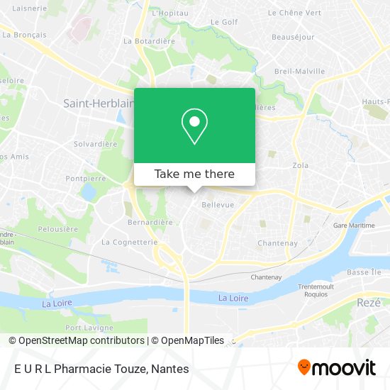 Mapa E U R L Pharmacie Touze