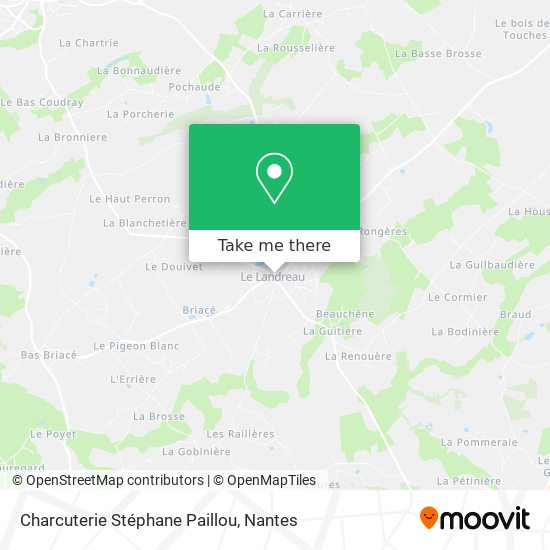 Charcuterie Stéphane Paillou map