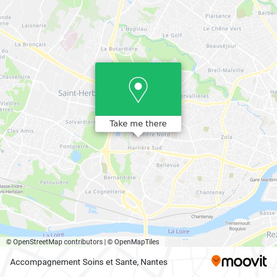 Accompagnement Soins et Sante map