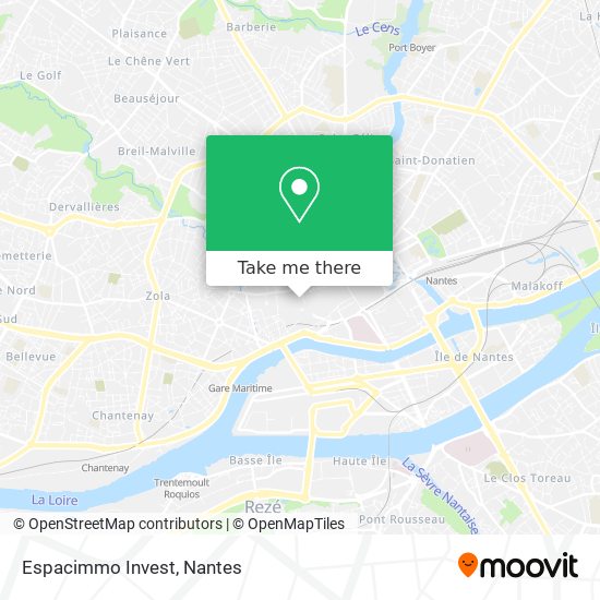 Espacimmo Invest map