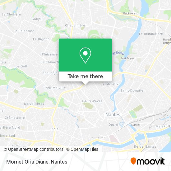 Mornet Oria Diane map