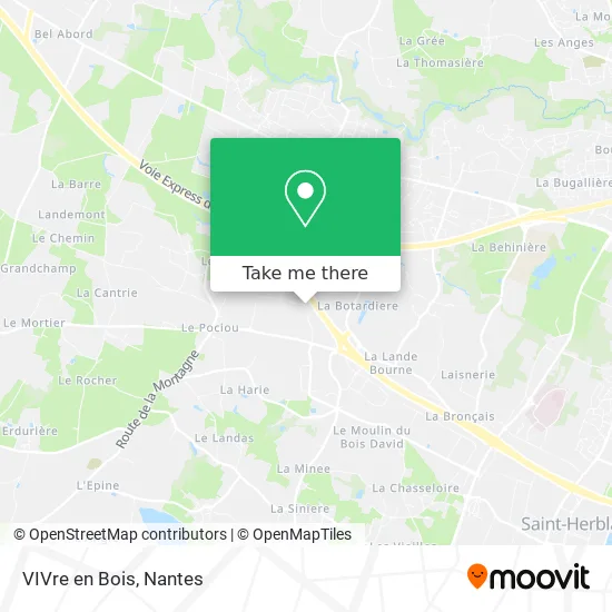 VIVre en Bois map