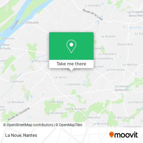 La Noue map