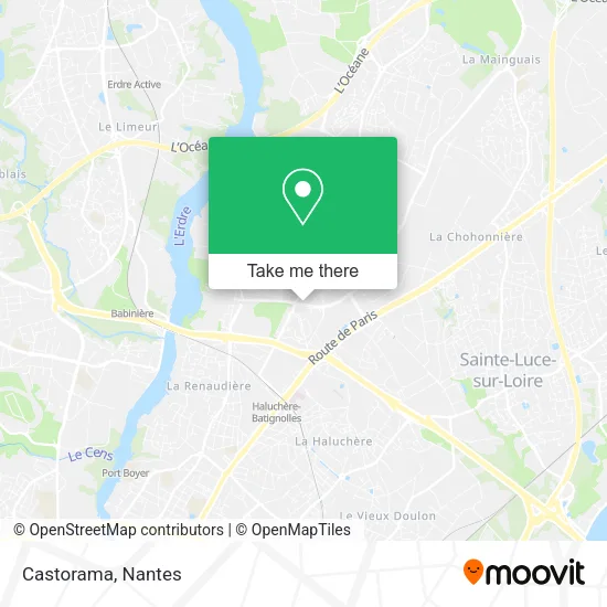 Castorama map