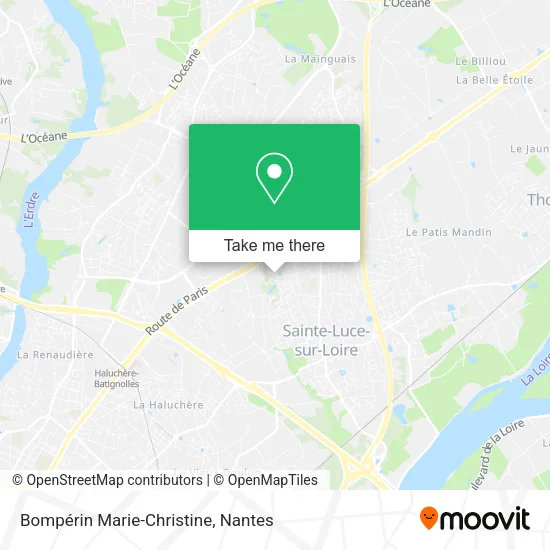 Mapa Bompérin Marie-Christine