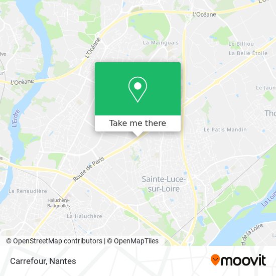 Carrefour map