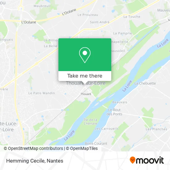 Hemming Cecile map