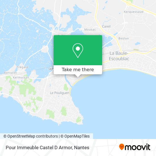 Pour Immeuble Castel D Armor map