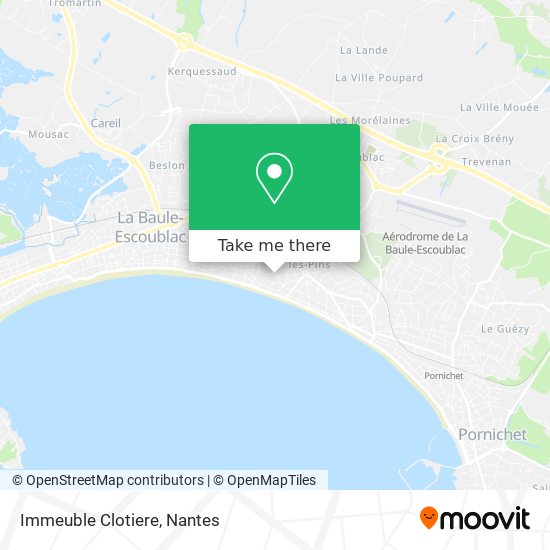 Immeuble Clotiere map