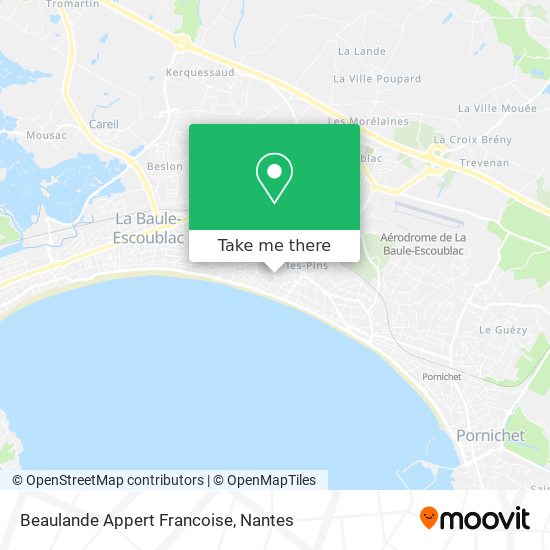 Beaulande Appert Francoise map