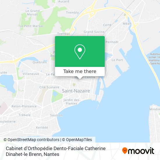 Cabinet d'Orthopédie Dento-Faciale Catherine Dinahet-le Brenn map