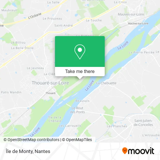 Île de Monty map