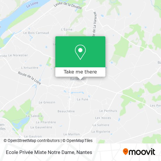 Ecole Privée Mixte Notre Dame map