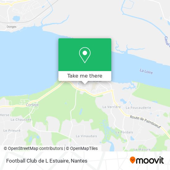 Football Club de L Estuaire map