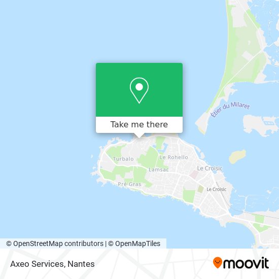 Axeo Services map