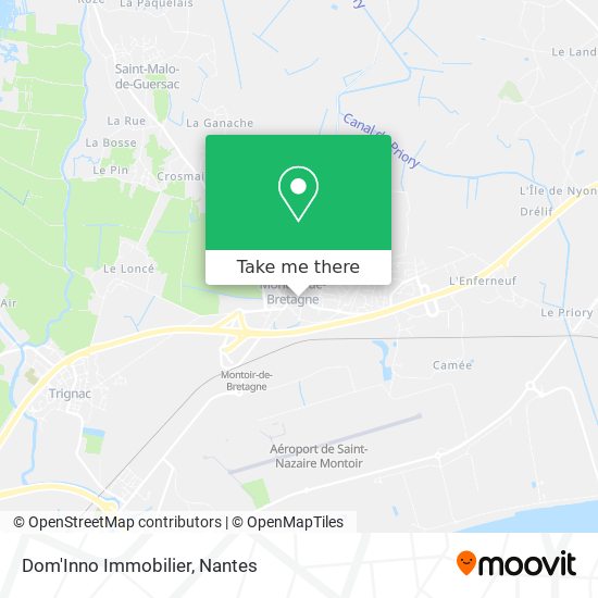 Dom'Inno Immobilier map