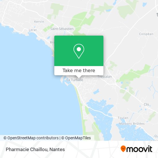 Mapa Pharmacie Chaillou