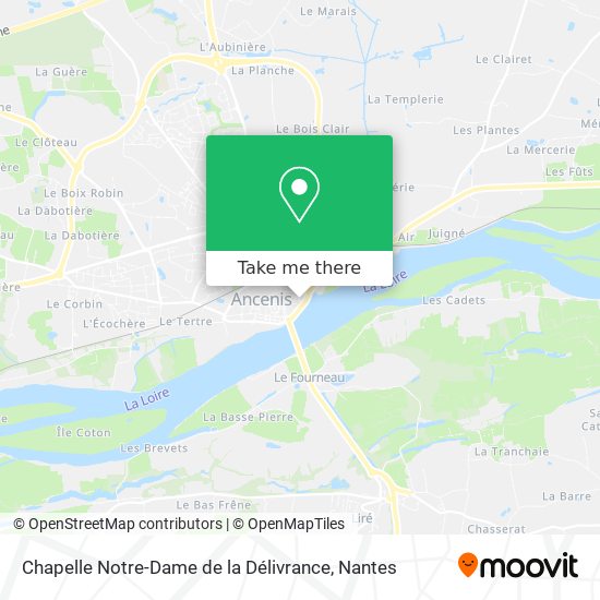 Chapelle Notre-Dame de la Délivrance map