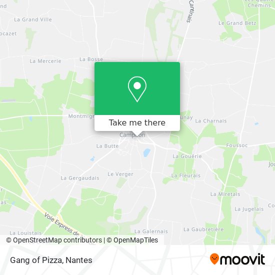 Gang of Pizza map