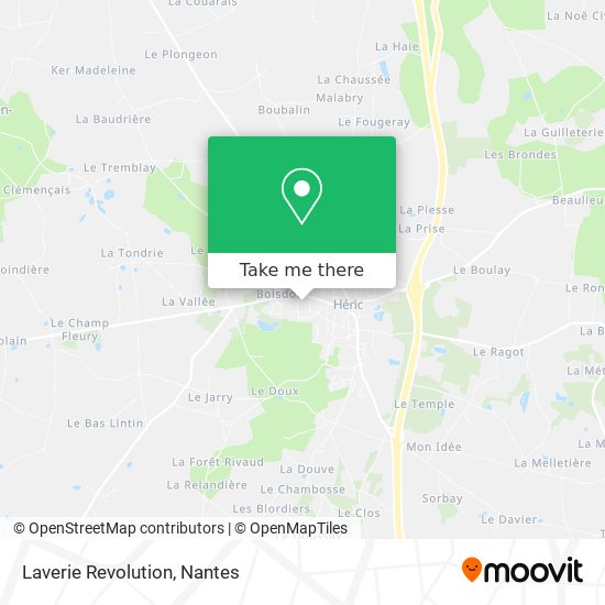 Laverie Revolution map