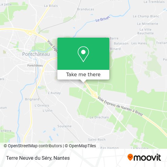 Terre Neuve du Séry map