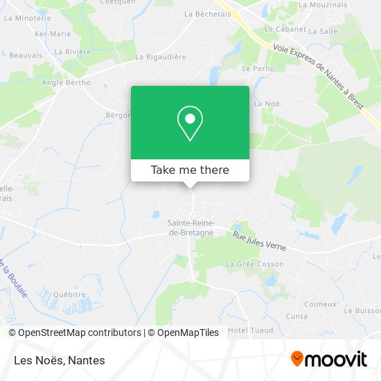 Les Noës map