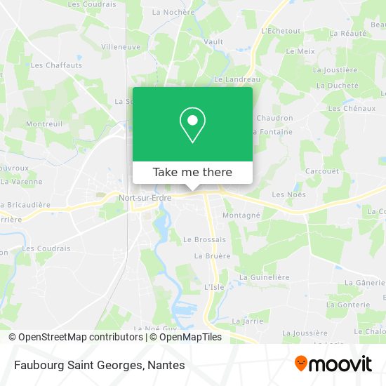 Faubourg Saint Georges map