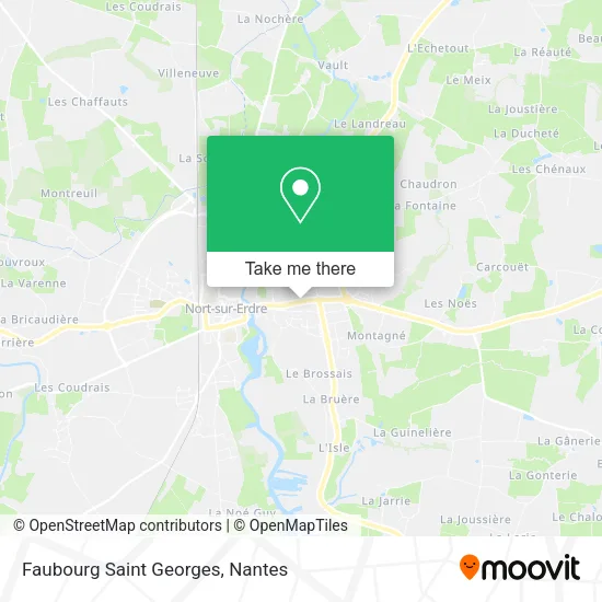 Faubourg Saint Georges map