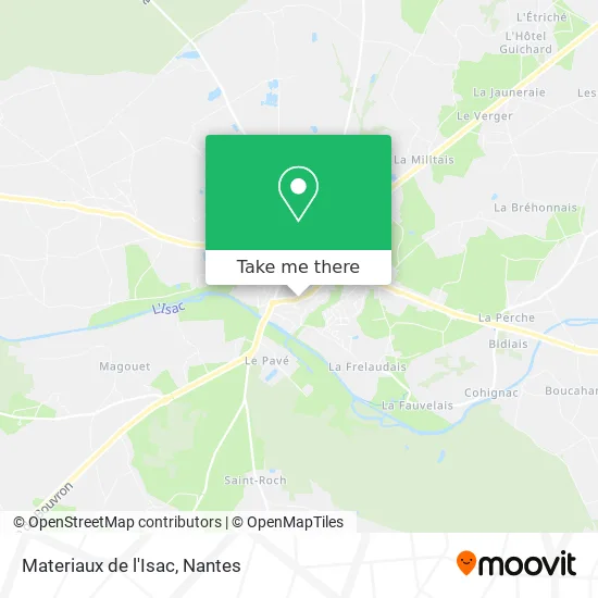 Materiaux de l'Isac map