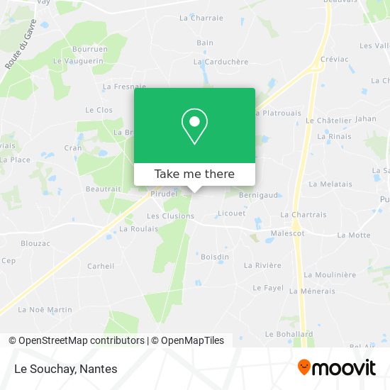 Le Souchay map