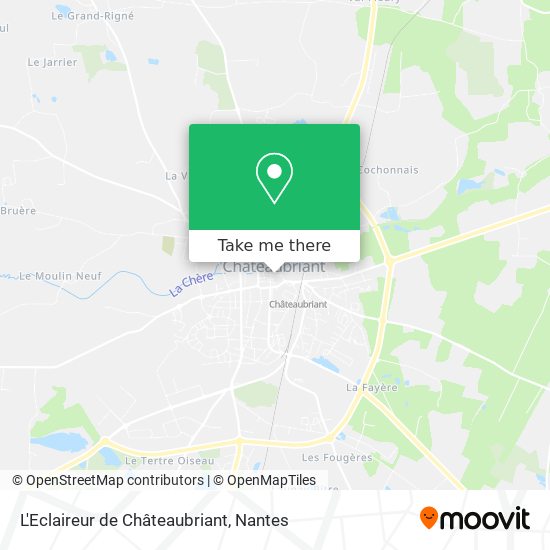 L'Eclaireur de Châteaubriant map