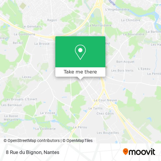 8 Rue du Bignon map