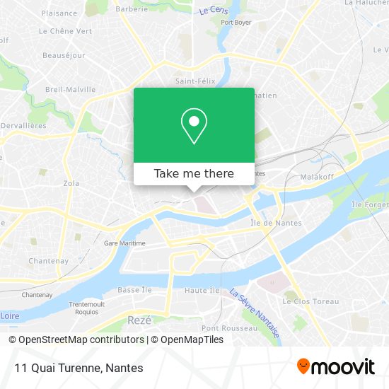11 Quai Turenne map