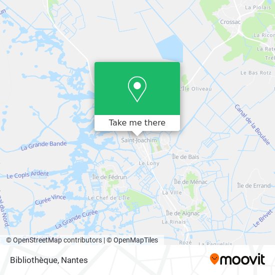 Bibliothèque map